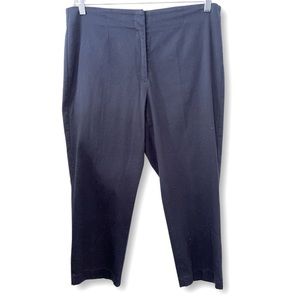 Orvis Cotton/Spandex‎ ankle length Pants in Navy Blue